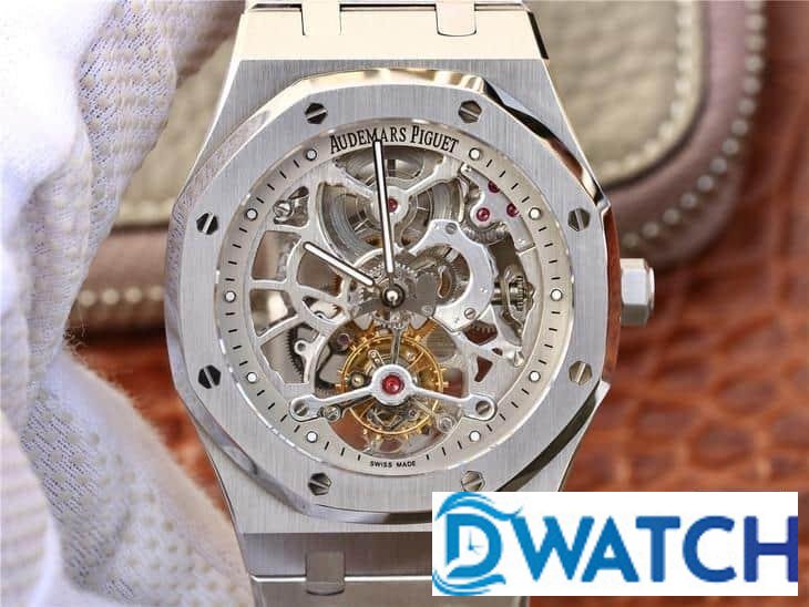 ĐỒNG HỒ NAM AUDEMARS PIGUET ROYAL OAK LỘ CƠ REPLICA CAO CẤP 26518 41MM ĐỒNG HỒ NAM AUDEMARS PIGUET ROYAL OAK LỘ CƠ REPLICA CAO CẤP 26518 41MM