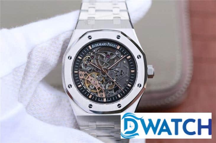 ĐỒNG HỒ NAM AUDEMARS PIGUET BÁNH XE CÂN ĐỐI ROYAL OAK 15407ST 41MM ĐỒNG HỒ NAM AUDEMARS PIGUET BÁNH XE CÂN ĐỐI ROYAL OAK 15407ST 41MM