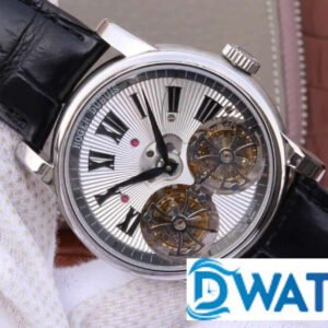 ROGER DUBUIS DOUBLE TOURBILLON BEST COPIES RDDBHO0562 45MM 4 ĐỒNG HỒ NAM ROGER DUBUIS DOUBLE TOURBILLON CÓC SỐ LA MÃ REPLICA 11 RDDBHO0562 45MM