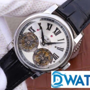 ROGER DUBUIS DOUBLE TOURBILLON BEST COPIES RDDBHO0562 45MM 3 ĐỒNG HỒ NAM ROGER DUBUIS DOUBLE TOURBILLON CÓC SỐ LA MÃ REPLICA 11 RDDBHO0562 45MM