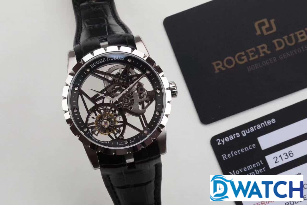Đồng Hồ Nam Tourbillon Lộ Cơ Siêu Mỏng Roger Dubuis Excalibur RDDBEX0393 Đồng Hồ Nam Tourbillon Lộ Cơ Siêu Mỏng Roger Dubuis Excalibur RDDBEX0393