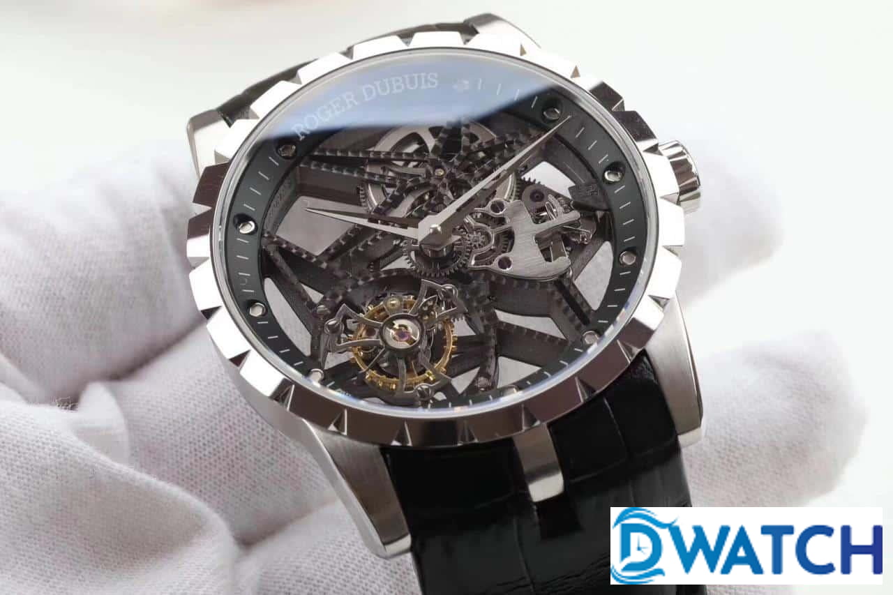 Đồng Hồ Nam Tourbillon Lộ Cơ Siêu Mỏng Roger Dubuis Excalibur RDDBEX0393 Đồng Hồ Nam Tourbillon Lộ Cơ Siêu Mỏng Roger Dubuis Excalibur RDDBEX0393