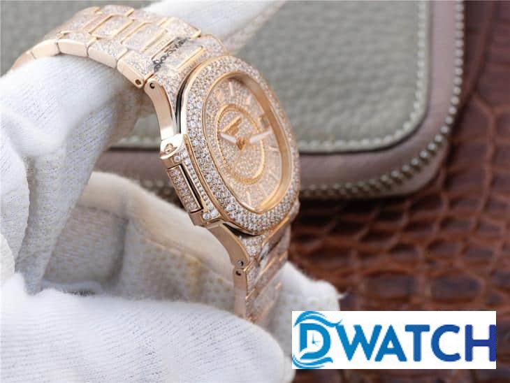 ĐỒNG HỒ NAM PATEK PHILIPPE NAUTILUS 7021G ĐÍNH FULL ĐÁ VÀNG HỒNG 37MM ĐỒNG HỒ NAM PATEK PHILIPPE NAUTILUS 7021G ĐÍNH FULL ĐÁ VÀNG HỒNG 37MM