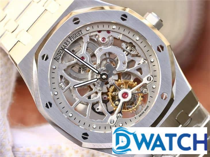 ĐỒNG HỒ NAM AUDEMARS PIGUET ROYAL OAK LỘ CƠ REPLICA CAO CẤP 26518 41MM ĐỒNG HỒ NAM AUDEMARS PIGUET ROYAL OAK LỘ CƠ REPLICA CAO CẤP 26518 41MM