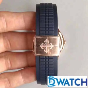 ĐỒNG HỒ NAM PATEK PHILIPPE AQUANAUT 5167R MẶT XANH ROSE GOLD PF 40MM 5 ĐỒNG HỒ NAM PATEK PHILIPPE AQUANAUT 5167R MẶT XANH ROSE GOLD 40MM