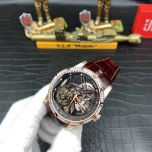Đông Hồ Nam Roger Dubuis Excalibur king Tourbillon Lộ Cơ Siêu Mỏng 42mm 3 Đông Hồ Nam Roger Dubuis Excalibur king Tourbillon Lộ Cơ Siêu Mỏng