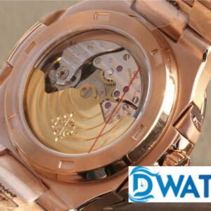 PATEK PHILIPPE NAUTILUS 5712 ROSE GOLD REPLICA WATCHES 40MM 4 ĐỒNG HỒ NAM PATEK PHILIPPE NAUTILUS 5712 ROSE GOLD SANG TRỌNG FAKE 11 40MM