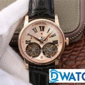 ĐỒNG HỒ NAM ROGER DUBUIE TOURBILLON MÀU VÀNG HỒNG REPLICA CAO CẤP RDDBHO0563 45MM