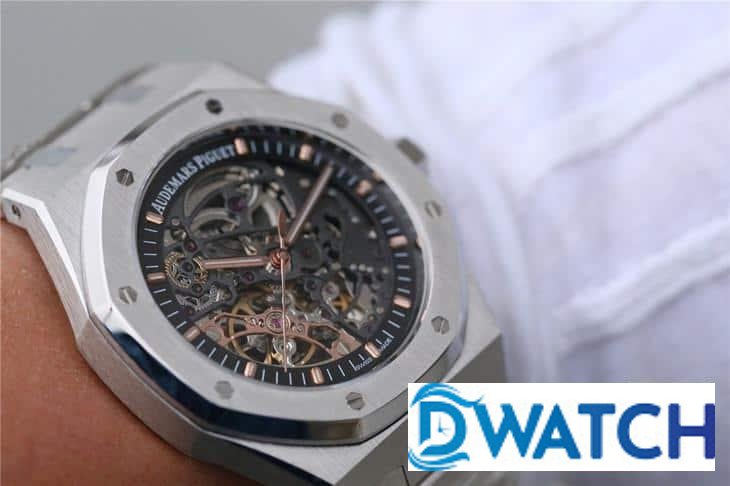 ĐỒNG HỒ NAM AUDEMARS PIGUET BÁNH XE CÂN ĐỐI ROYAL OAK 15407ST 41MM ĐỒNG HỒ NAM AUDEMARS PIGUET BÁNH XE CÂN ĐỐI ROYAL OAK 15407ST 41MM