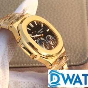 ĐỒNG HỒ NAM PATEK PHILIPPE NAUTILUS 5712 MẶT SỐ ĐEN SUPER FAKE CAO CẤP 40MM 2 ĐỒNG HỒ NAM PATEK PHILIPPE NAUTILUS 5712 MẶT SỐ ĐEN SUPER FAKE CAO CẤP 40MM