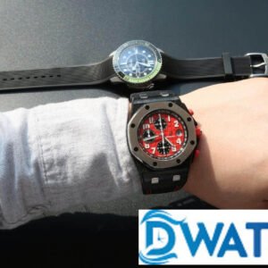 ĐỒNG HỒ NAM AUDEMARS PIGUET ROYAL OAK OFFSHORE 26470ST MẶT SỐ ĐỎ 42MM 6 ĐỒNG HỒ NAM AUDEMARS PIGUET ROYAL OAK OFFSHORE 26470ST MẶT SỐ ĐỎ 42MM