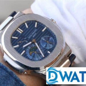ĐỒNG HỒ NAM PATEK PHILIPPE NAUTILUS 5712 MẶT SỐ TRÒN KIM DẠ QUANG PF 40MM 6 ĐỒNG HỒ NAM PATEK PHILIPPE NAUTILUS 5712 MẶT SỐ TRÒN KIM DẠ QUANG PF 40MM