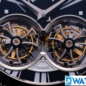 ROGER DUBUIS EXCALIBUR TOURBILLONS BLACK DIAL REP WATCHES 47MM 6 ĐỒNG HỒ NAM ROGER DUBUIS EXCALIBUR HAI MÁY TOURBILLONS SIÊU CẤP RDDBEX0249 47MM