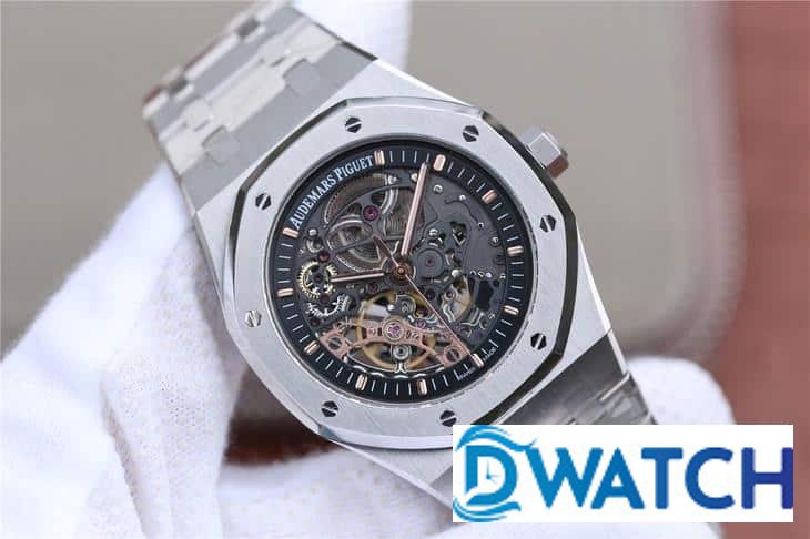 ĐỒNG HỒ NAM AUDEMARS PIGUET BÁNH XE CÂN ĐỐI ROYAL OAK 15407ST 41MM ĐỒNG HỒ NAM AUDEMARS PIGUET BÁNH XE CÂN ĐỐI ROYAL OAK 15407ST 41MM