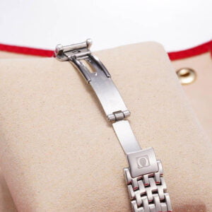 ĐỒNG HỒ NỮ OMEGA DE VILLE MẶT TRẮNG REPLICA 32.7MM 8 dong ho nu omega de ville mat trang replica 32 7mm 7