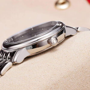 ĐỒNG HỒ NỮ OMEGA DE VILLE MẶT XÁM REPLICA 32.7MM 4 dong ho nu omega de ville mat xam replica 32 7mm 4