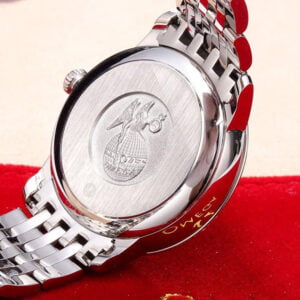 ĐỒNG HỒ NỮ OMEGA DE VILLE MẶT XÁM REPLICA 32.7MM 5 dong ho nu omega de ville mat xam replica 32 7mm 5