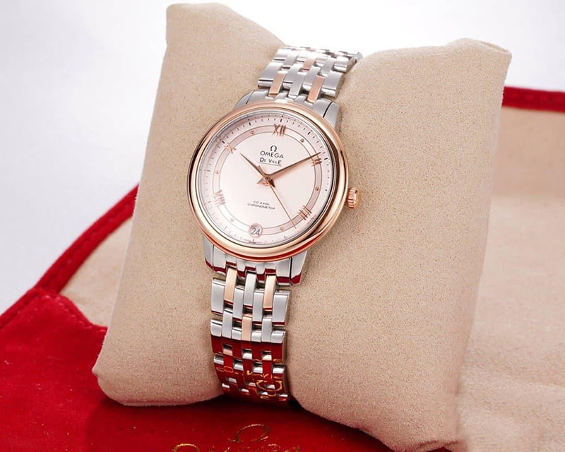 dong-ho-nu-omega-de-ville-vien-hong-sang-trong-replica-32-7mm-1 dong ho nu omega de ville vien hong sang trong replica 32 7mm 1