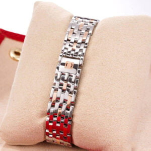 ĐỒNG HỒ NỮ OMEGA DE VILLE VIỀN HỒNG SANG TRỌNG REPLICA 32.7MM 5 dong ho nu omega de ville vien hong sang trong replica 32 7mm 5