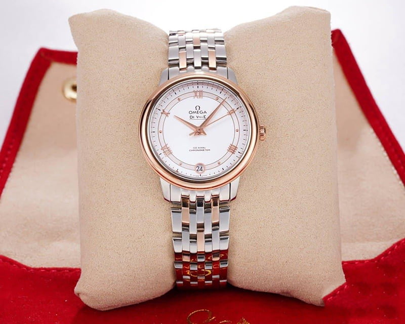 dong-ho-nu-omega-de-ville-vien-hong-sang-trong-replica-32-7mm dong ho nu omega de ville vien hong sang trong replica 32 7mm