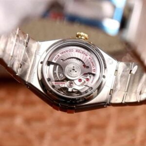 ĐỒNG HỒ OMEGA CONSTELLATION 5th DÂY KIM LOẠI DIAMOND GOLD CAO CẤP 29MM 7 dong ho omega constellation 5th day kim loai diamond gold cao cap 29mm 4