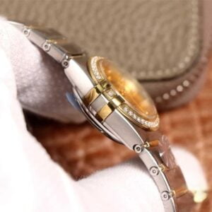 ĐỒNG HỒ OMEGA CONSTELLATION 5th DÂY KIM LOẠI DIAMOND GOLD CAO CẤP 29MM 5 dong ho omega constellation 5th day kim loai diamond gold cao cap 29mm 9