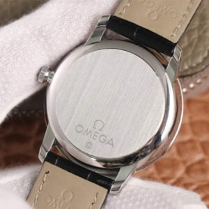 ĐỒNG HỒ OMEGA DE VILLE MẶT ĐEN REPLICA 39.5MM 5 dong ho omega de ville mat den replica 39 5mm 6