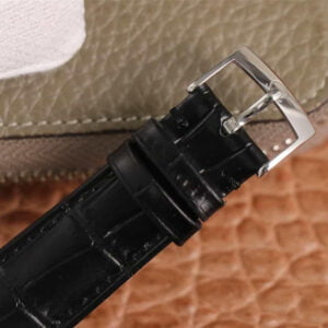 ĐỒNG HỒ OMEGA DE VILLE MẶT ĐEN REPLICA 39.5MM 6 dong ho omega de ville mat den replica 39 5mm 7