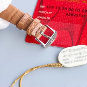 ĐỒNG HỒ OMEGA OMEGA DE VILLE CLASSIC SERIES COFFEE BROWN DÂY DA CÁ SẤU REPLICA CAO CẤP 36 MM 3 dong ho omega omega de ville classic series coffee brown day da ca sau replica cao cap 36 mm 5