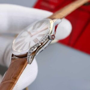 ĐỒNG HỒ OMEGA OMEGA DE VILLE CLASSIC SERIES ROYAL WHITE SILVER DÂY DA CÁ SẤU REPLICA CAO CẤP 36 MM 6 dong ho omega omega de ville classic series royal white silver day da ca sau replica cao cap 36 mm 7