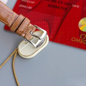 ĐỒNG HỒ OMEGA OMEGA DE VILLE CLASSIC SERIES ROYAL WHITE SILVER DÂY DA CÁ SẤU REPLICA CAO CẤP 36 MM 7 dong ho omega omega de ville classic series royal white silver day da ca sau replica cao cap 36 mm 8