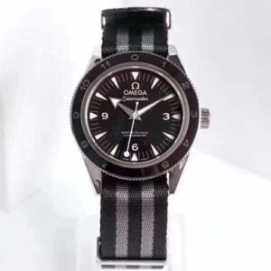 ĐỒNG HỒ OMEGA SEAMASTER SPECTRE” 007 LIMITED EDITION WATCH DÂY VẢI REPLICA CAO CẤP 41MM 3 dong ho omega seamaster spectre 007 limited edition watch d y vai replica cao cap 41mm 2
