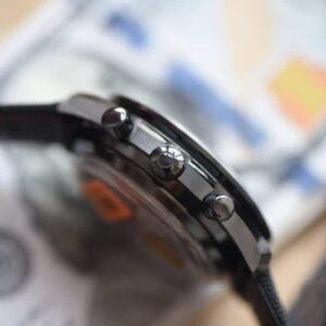 ĐỒNG HỒ OMEGA SUPERBACK DÂY VẢI ĐEN REPLICA CAO CẤP 44MM 5 dong ho omega superback day vai den replica cao cap 44mm 2