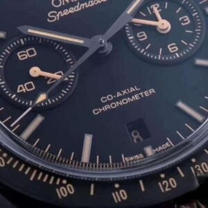 ĐỒNG HỒ OMEGA SUPERPEIR DÂY DA NÂU REPLICA CAO CẤP 44MM 6 dong ho omega superpier day da nau replica cao cap 44mm 1