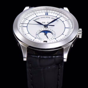 ĐỒNG HỒ PATEK PHILIPPE COMPLICATION 5396G-001 VÀNG TRẮNG REPLICA 38.5MM 1 dong ho patek philippe complication 5396g 001 vang trang replica 38 5mm 2