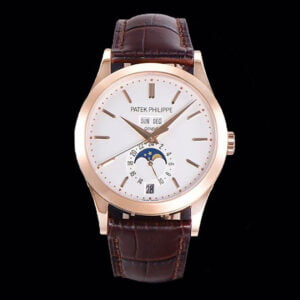 ĐỒNG HỒ PATEK PHILIPPE COMPLICATION 5396R MẶT TRẮNG REPLICA 38.5MM 15 dong ho patek philippe complication 5396r mat trang replica 38 5mm 10
