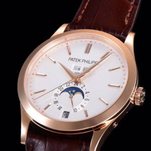 ĐỒNG HỒ PATEK PHILIPPE COMPLICATION 5396R MẶT TRẮNG REPLICA 38.5MM 11 dong ho patek philippe complication 5396r mat trang replica 38 5mm 14