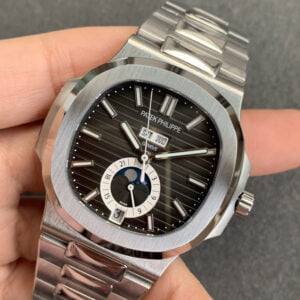 ĐỒNG HỒ PATEK PHILIPPE NAUTILUS 5726/1A-010 BLACK DIAL REPLICA 40MM 2 dong ho patek philippe nautilus 5726 1a 010 black dial replica 40mm 3