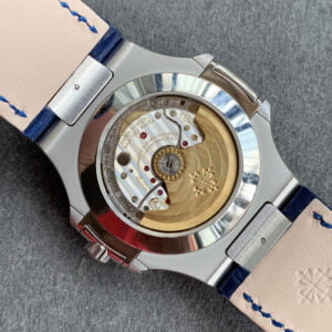 PATEK PHILIPPE NAUTILUS 5726/1A-014 BEST REPLICA WATCHES BLUE LEATHER STRAP 40MM 7 dong ho patek philippe nautilus 5726 1a 014 replica 40mm 7