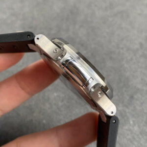 PATEK PHILIPPE NAUTILUS 5726/1A-001 LEATHER STRAP BEST COPIES WATCHES 40MM 4 dong ho patek philippe nautilus day da 5726 1a 001 replica 40mm 5