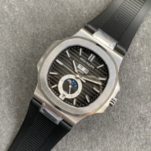 PATEK PHILIPPE NAUTILUS 5726/1A-001 LEATHER STRAP BEST COPIES WATCHES 40MM 8 dong ho patek philippe nautilus day da 5726 1a 001 replica 40mm 9