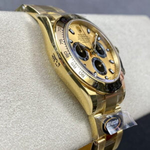 ĐỒNG HỒ ROLEX DAYTONA 116508 COSMOGRAPH MẶT ĐEN VÀNG REPLICA 40MM 6 dong ho rolex cosmograph daytona 116508 0009 mat den vang replica 40mm 7