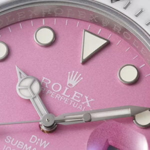 ĐỒNG HỒ ROLEX SUBMARINER 116610 MẶT SỐ HỒNG REPLICA 40MM 2 dong ho rolex submariner 116610 mat so hong replica 40mm 3