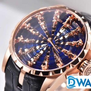 Đồng Hồ Nam Roger Dubuis Excalibur Mặt Tròn Màu Xanh RDDBEX0684 47mm 4 Đồng Hồ Nam Roger Dubuis Excalibur Mặt Tròn Màu Xanh RDDBEX0684