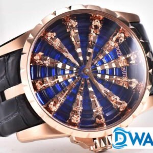 Đồng Hồ Nam Roger Dubuis Excalibur Mặt Tròn Màu Xanh RDDBEX0684 47mm 5 Đồng Hồ Nam Roger Dubuis Excalibur Mặt Tròn Màu Xanh RDDBEX0684