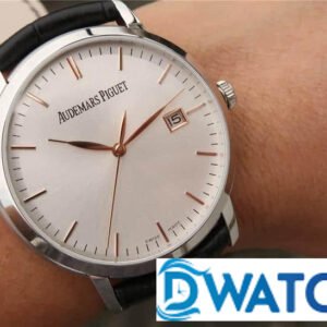 ĐỒNG HỒ NAM AUDEMARS PIGUET 1570OR MẶT SỐ TRẮNG VỎ THÉP CAO CẤP 39MM 6 ĐỒNG HỒ NAM AUDEMARS PIGUET 1570OR MẶT SỐ TRẮNG VỎ THÉP CAO CẤP 39MM