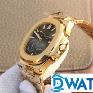 ĐỒNG HỒ NAM PATEK PHILIPPE NAUTILUS 5712 MẶT SỐ ĐEN SUPER FAKE CAO CẤP 40MM 3 ĐỒNG HỒ NAM PATEK PHILIPPE NAUTILUS 5712 MẶT SỐ ĐEN SUPER FAKE CAO CẤP 40MM