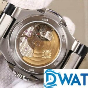 PATEK PHILIPPE NAUTILUS 5724G BEST REPLICA WATCHES RHINESTONE BAGUETTE 40MM 4 ĐỒNG HỒ NAM PATEK PHILIPPE NAUTILUS 5724G ĐÍNH FULL ĐÁ BAGUETTE 40MM