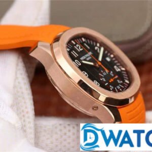ĐỒNG HỒ NAM PATEK PHILIPPE AQUANAUT 5968 DÂY CAO SU MÀU CAM CÁ TÍNH 42,2MM 14 ĐỒNG HỒ NAM PATEK PHILIPPE AQUANAUT 5968 DÂY SAO SU MÀU CAM CÁ TÍNH 42,2MM