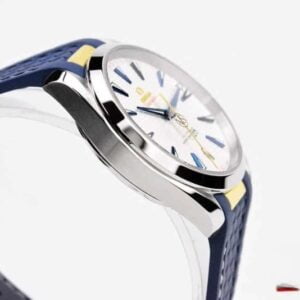 OMEGA HAIMA SEAMASTER DÂY CAO SU XANH DƯƠNG REPLICA CAO CẤP 41MM 8 omega haima seamaster day cao su xanh duong replica cao cap 41mm 7